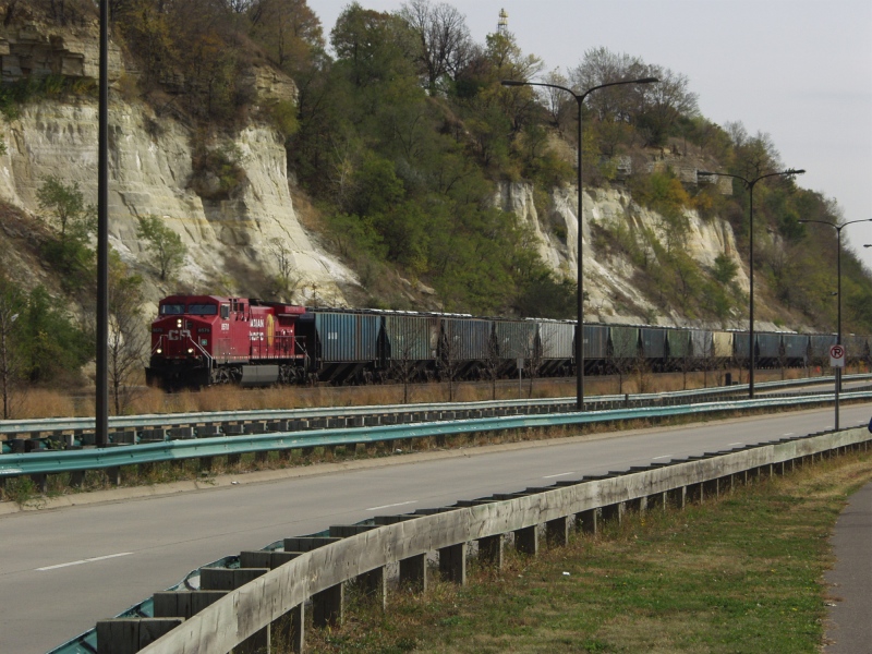 CP 8570 under the bluffs
