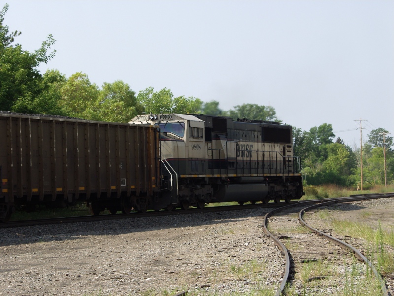SD70 MAC No. 9808 running DPU