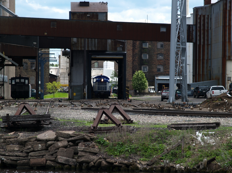 CHS unloading hoppers